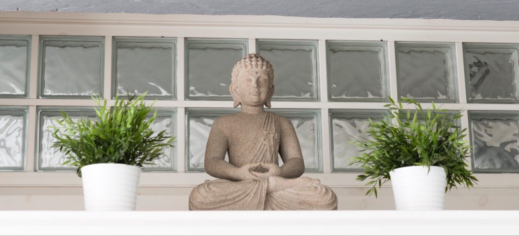 Buddha in room