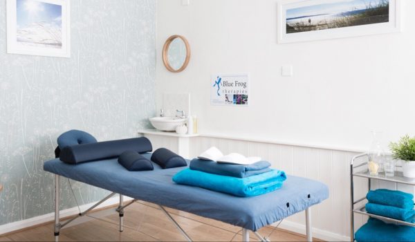 Welcome to blue frog therapies treatment room