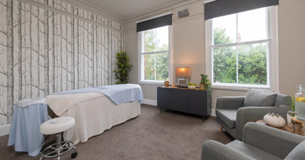 Treatment room On first floor of The Blue Frog Therapy Centre