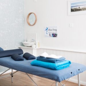 Welcome to blue frog therapies treatment room